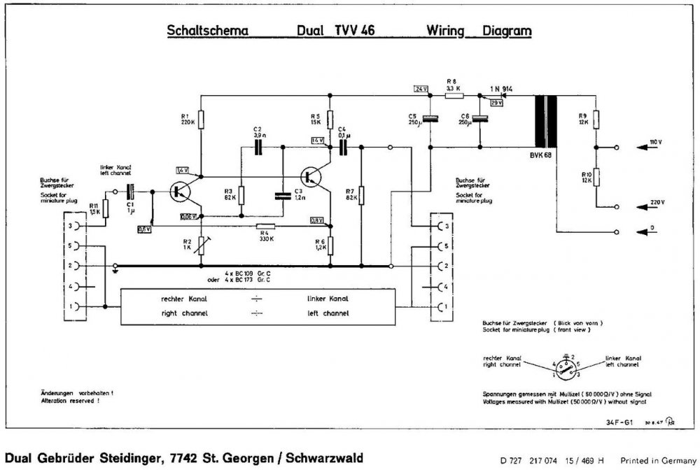 Dual tvv 42 схема